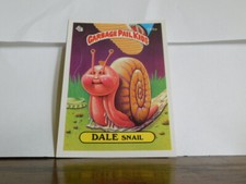GARBAGE PAIL KIDS SERIES 4 1986 DALE SNAIL