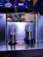 Vintage Marantz  250 / 250M power amp front meters LED lamps.