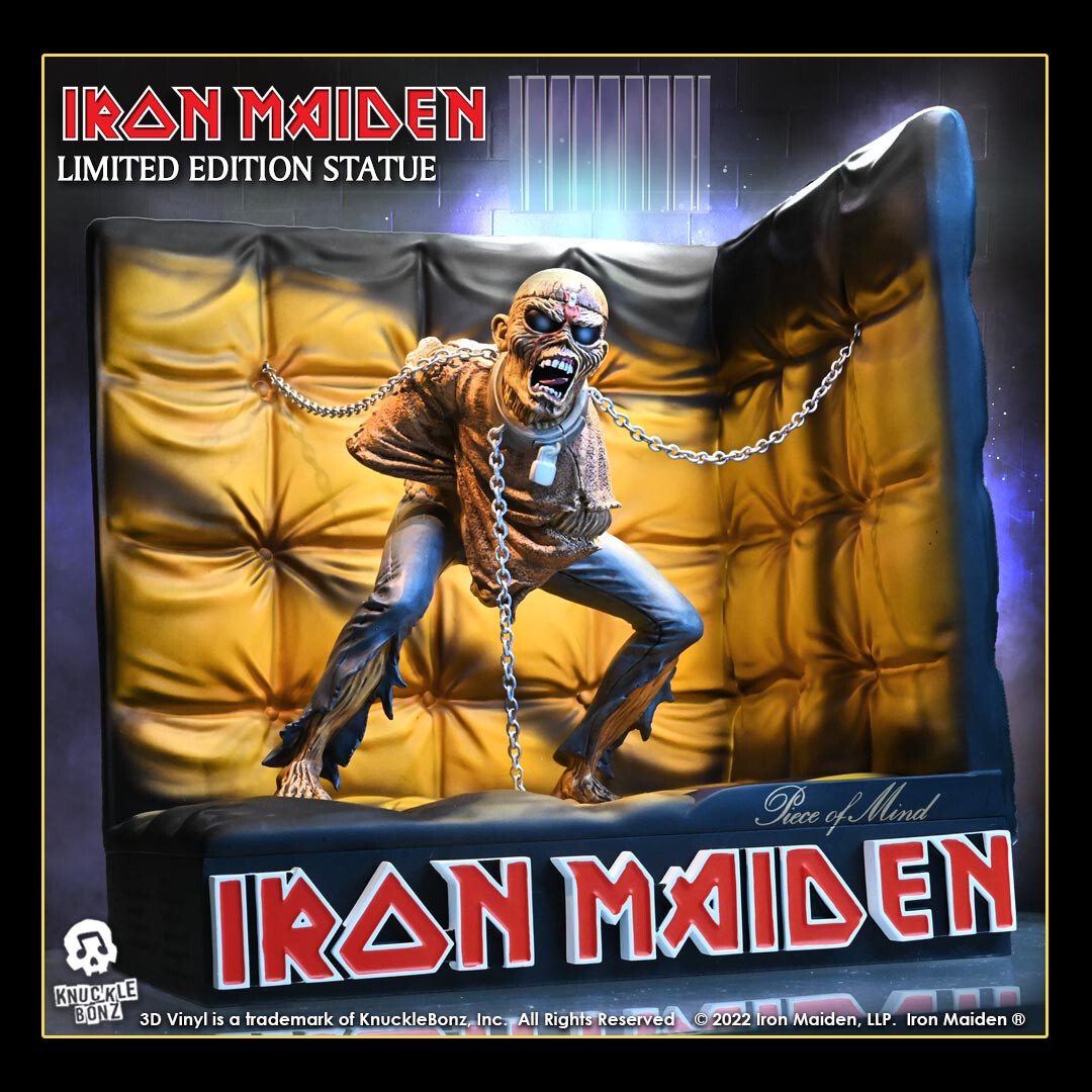 Iron Maiden Piece of Mind 3D Vinyl Direct from KnuckleBonz Iron Maiden Piece of Mind 3D Vinyl Direct from KnuckleBonz