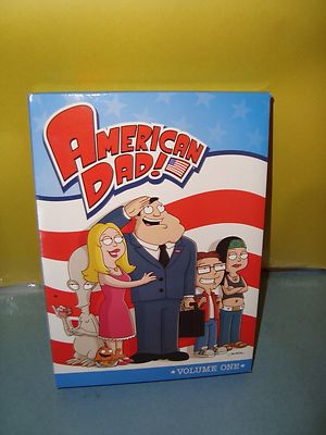 American Dad! Volume 1 DVD 3-Disc Set Full Frame 24 Family Guy