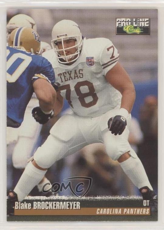 1995 Classic Pro Line Blake Brockermeyer #331 Rookie RC wo2
