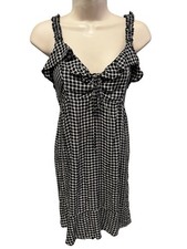 American Eagle Sleeveless Gingham Dress Women’s Size Small