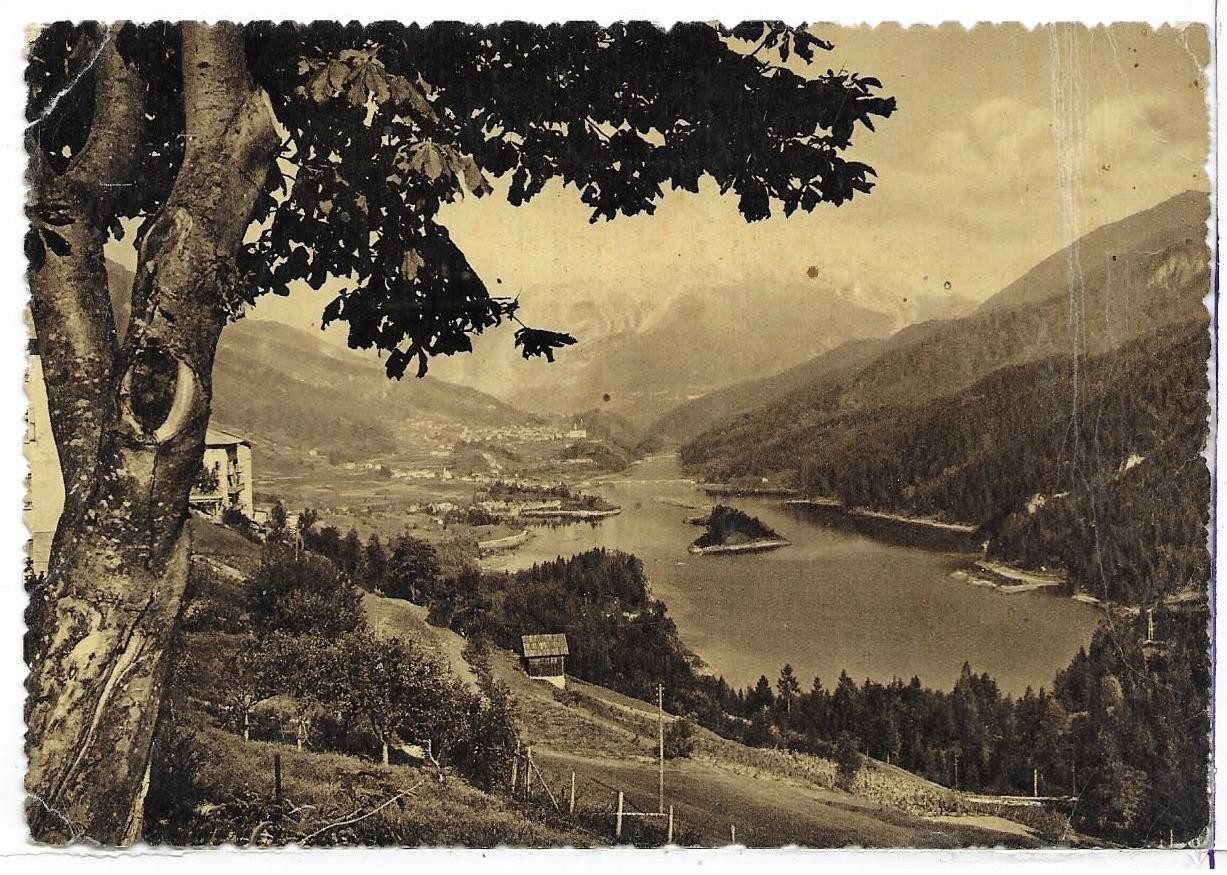 BELLUNO (159) - Lago di PIEVE DI CADORE - FG/Vg 1952