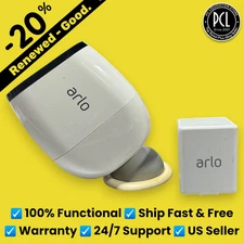 ✅ Arlo Pro Camera VMC4030 Night Vision In/Outdoor w/ Battery【💯 WORKING】✅