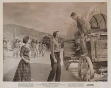 Audie Murphy + Charles Drake in Walk the Proud Land (1956) ❤ Vintage Photo 890K