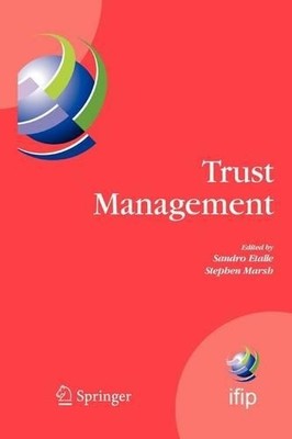 Trust Management - 9781441944658