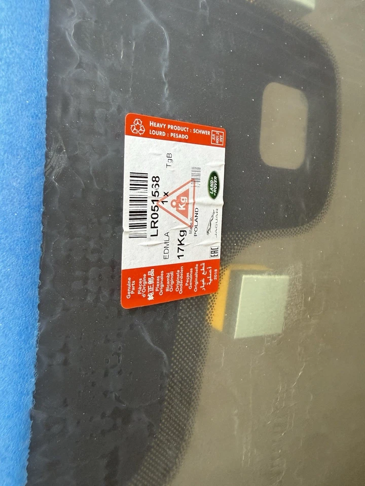 2014-2016 Land Rover LR4 Front Windshield OEM Glass LR190087 LR051568 - Image 2 of 2