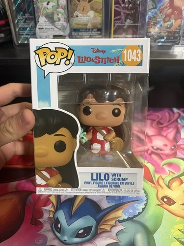 Funko POP! Disney Lilo & Stitch Lilo with Scrump #1043 Vinyl Figure