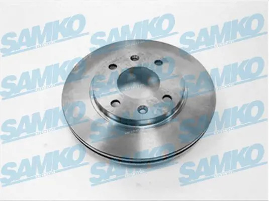 2x Brake disc internally vented P1171V SAMKO for CITROËN PEUGEOT MEGA