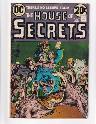 HOUSE OF SECRETS 107 VG DC COMICS BOOK HORROR SUSPENSE MYSTERY WRIGHTSON (1973)