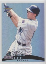 1999 Pacific Prism Holographic Blue 48/80 Travis Lee #8 7xr