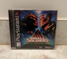 Small Soldiers (Sony PlayStation, 1998) PS1 Black Label Complete CIB TESTED