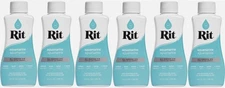 6 Rit Dye Liquid 8oz Aquamarine New Lot Of 6 All Purpose Dye Color Dye