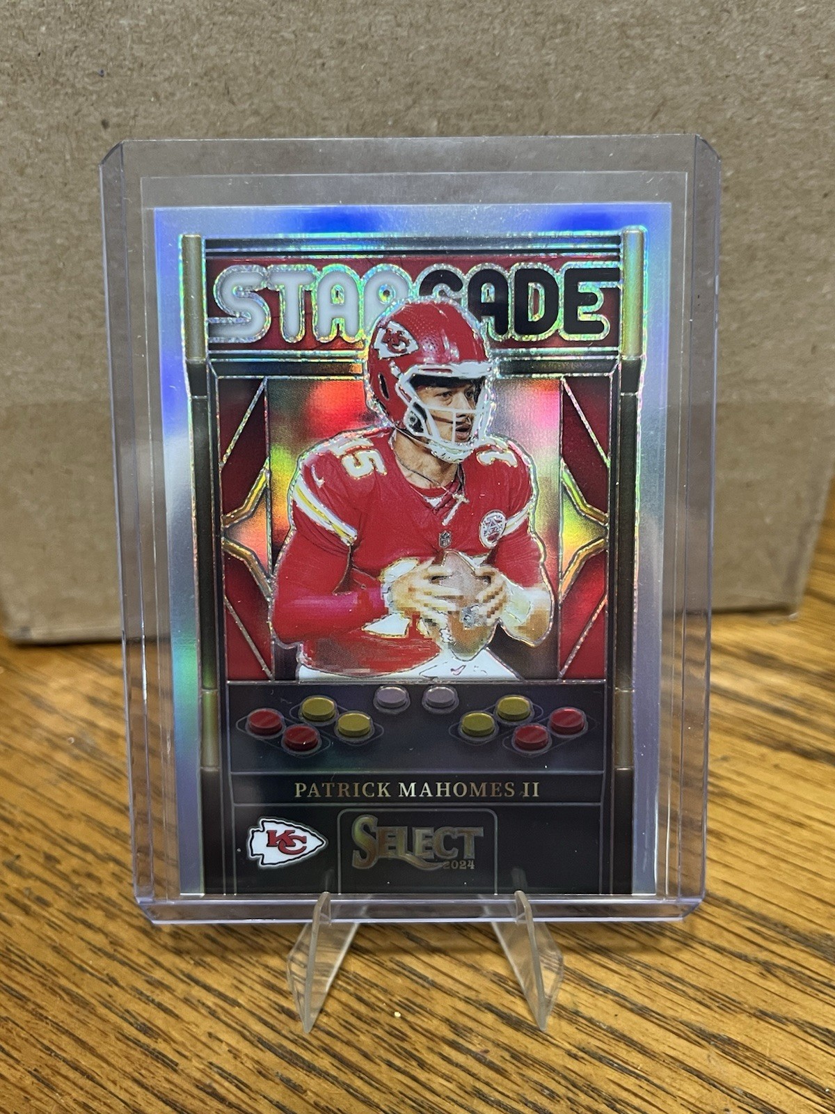 2024 Panini Select Patrick Mahomes II Starcade #24 Case Hit! Chiefs