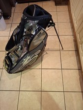 King Cobra DB-08 Camo Stand Golf Bag with Rain Hood