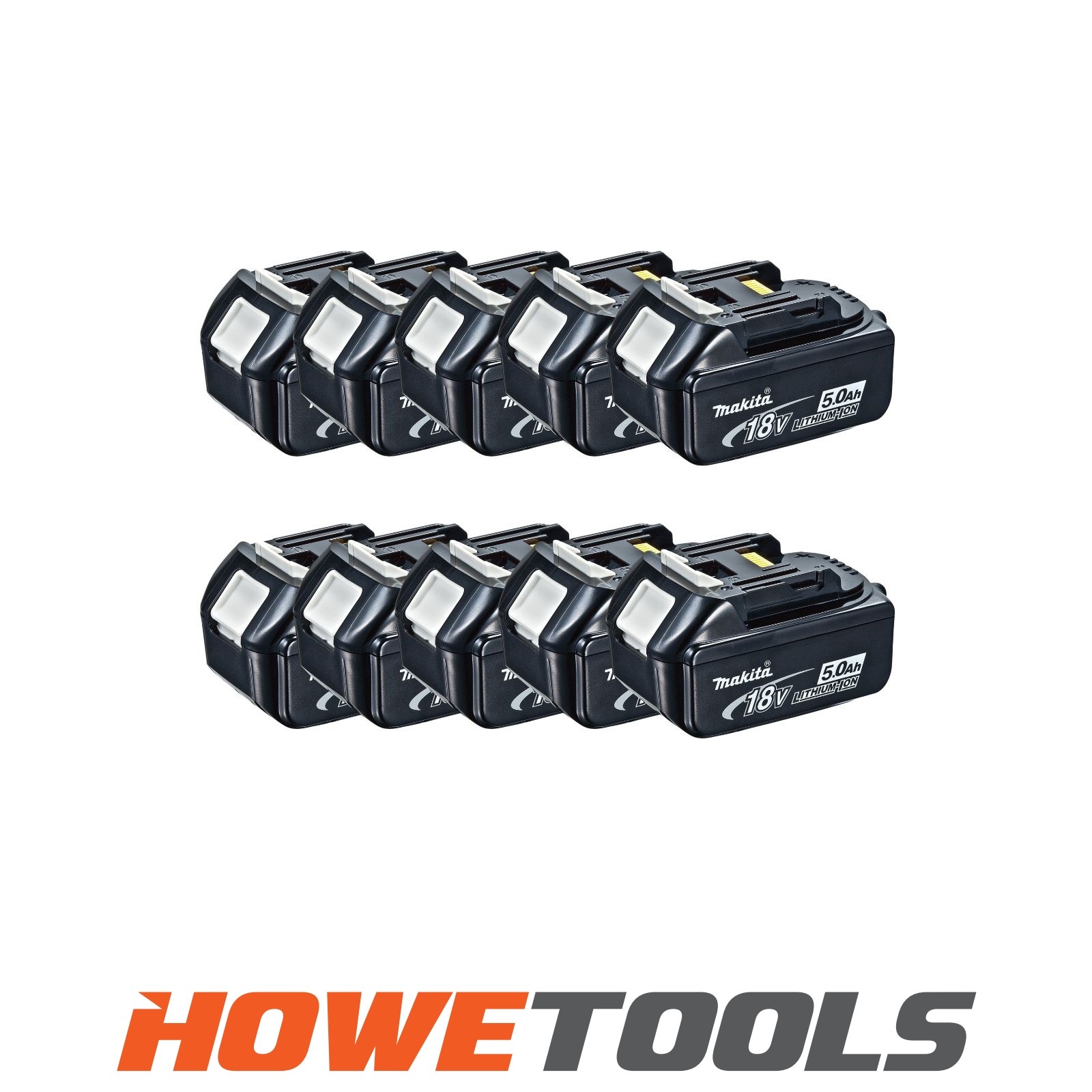 MAKITA 10 x BL1850B 18v Li-ion battery 5.0Ah