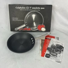 NIB Calphalon 7" Anodized Aluminum Stick Resistant Omelette Pan Skillet, No Lid