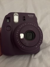 Fujifilm Instax Mini 9 Instant Polaroid Camera Purple, SELLING FOR PARTS