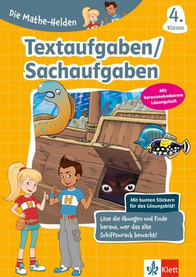 Die Mathe-Helden. Textaufgaben/Sachaufgaben 4. Klasse | Detlev Heuchert | 64 S.