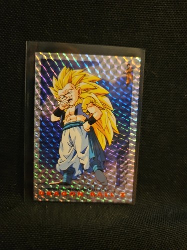 Dragon Ball Z Part 1 Series Card - Blue French Panini Unit Card (Lightly Played Condition)
