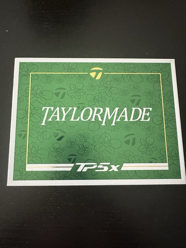 2025 Taylormade TP5X Season Opener Azalea Stripe Golf Balls (24 balls) 2 Dozen!