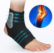 Ankle Support Strap Compression Wrap Medical Bandage Brace foot Pain Relief UK
