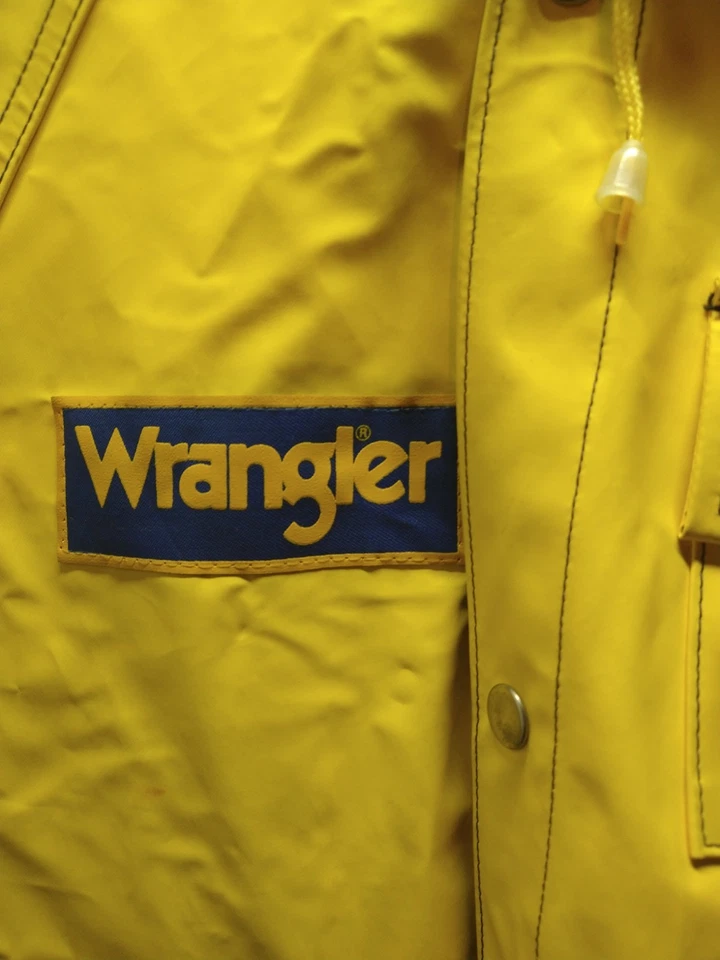 Chaqueta de lluvia reversible Wrangler Niagara vintage rara para hombre talla pequeña clásica  Foto 3 de 4