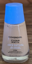 COVERGIRL Clean Matte Liquid Foundation, 530 Classic Beige