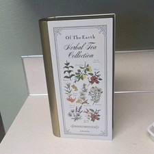 Of The Earth Herbal Tea Collection 80 Bagged Assorted Flavors Caffeine Free.