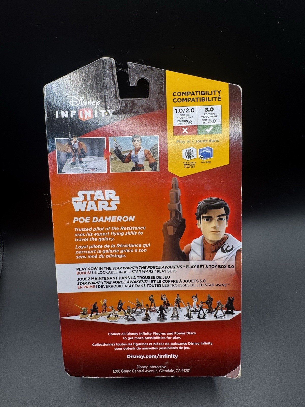 Disney Infinity Collection Box DISNEY INFINITY 3.0 Edition Star Wars Poe Dameron Figure | eBay