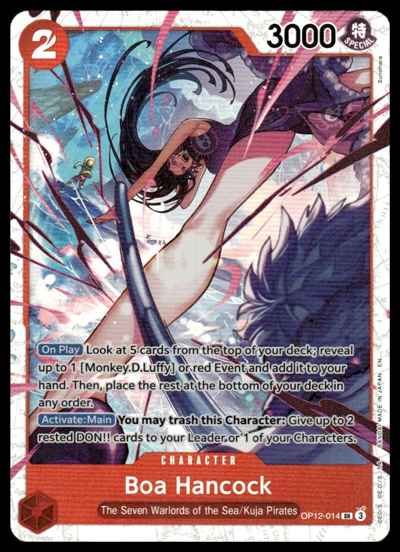 Legacy of the Master #OP12-014 Boa Hancock