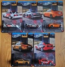 2026 Hot Wheels 🔥  Silver Series Audi Set of 5 - NEW 