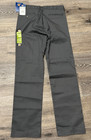 NWT Dickies Flex Boys Flat Front Slim Fit Straight Leg Charcoal Gray Pant Sz 18 — photo 3