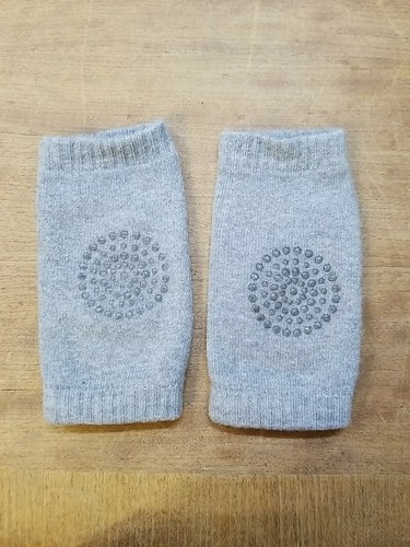 Baby Crawling Anti-Slip Knee Pads for Infant, Toddlers, Gray, 1 Pair