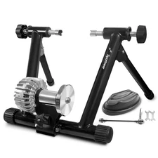 Sportneer Bike Trainer - Fluid Stationary Bike Stand for 26-29" & 700C Wheels...