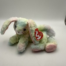 Ty Beanie Baby Cottonball the Bunny DOB August 30, 2001 With Tags