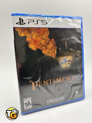 PENTIMENT PS5 USA NEW (GAME IN ENGLISH/FRANCAIS/DE/ES/IT) (LIMITED RUN GAMES 94)