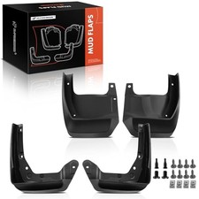Set of 4PCS Mud Flaps Splash Guards Mudguards Mudflaps with Hardware Kits