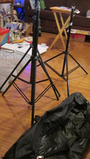 2 LINCO Lincostore Zenith Photo Studio Light Stands Set of 2 W BAG BONUS NEEWER