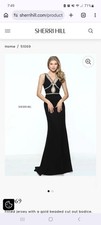 sherri hill prom dress size 2