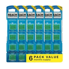 REACH Ultraclean Access Flosser Refill Heads 28 Mint Flavored Pack of 6