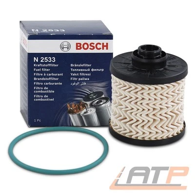 BOSCH KRAFTSTOFFFILTER FÜR CITROEN C3 C4 FORD B C-MAX FOCUS MONDEO KUGA PEUGEOT - Bild 1 von 4