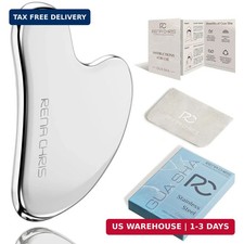 Gua Sha Facial Tools, Stainless Steel Guasha Tool for Acupuncture, Manual Massag