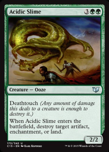 Acidic Slime Light Play, English Commander 2015