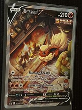 flareon v pokemon card value Amazon.com: Pokemon - Flareon V SWSH179 - Black Star Promo - Alterante Art Holo