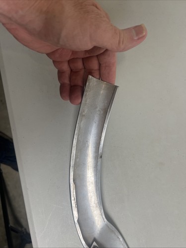 56 Cadillac 1955 convertible Deville serie 62 moldura de parabrisas acero inoxidable - Imagen 7 de 13