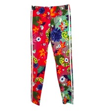Adidas Originals Graphic Tropical Floral AOP Leggings Kids Colorful Size 13-14Y