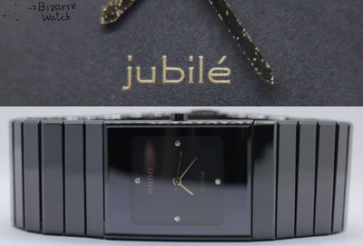 Kratzfeste Rado Ceramica Diastar Jubile 205.0295.3 schwarze Uhr