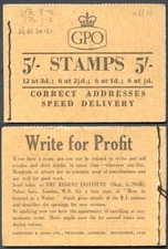H36 November 1958 EEEEE 5/- Booklet