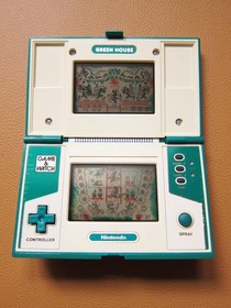 NINTENDO Greenhouse Game and Watch in Very Good Condition (GH-54) 1982